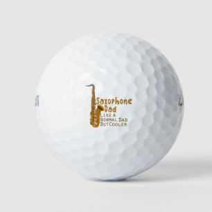 Pelotas De Golf Papá saxofón como un padre normal pero más frío