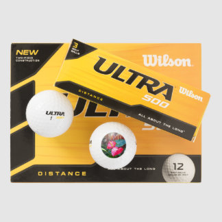Pelotas De Golf (paquete de 12) Wilson Ultra 500 Distance Golf Bal