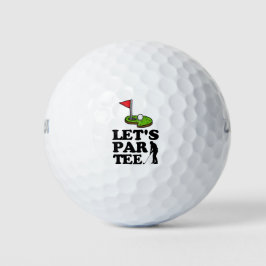 Pelotas De Golf Par Tee con bandera de golf