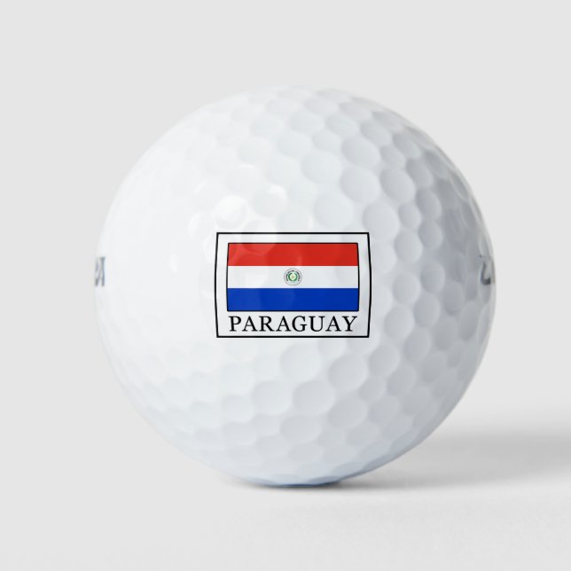 Pelotas De Golf Paraguay (Anverso)