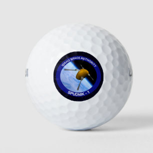 Pelotas De Golf Parche de misión de satélite Idaho Spudnik