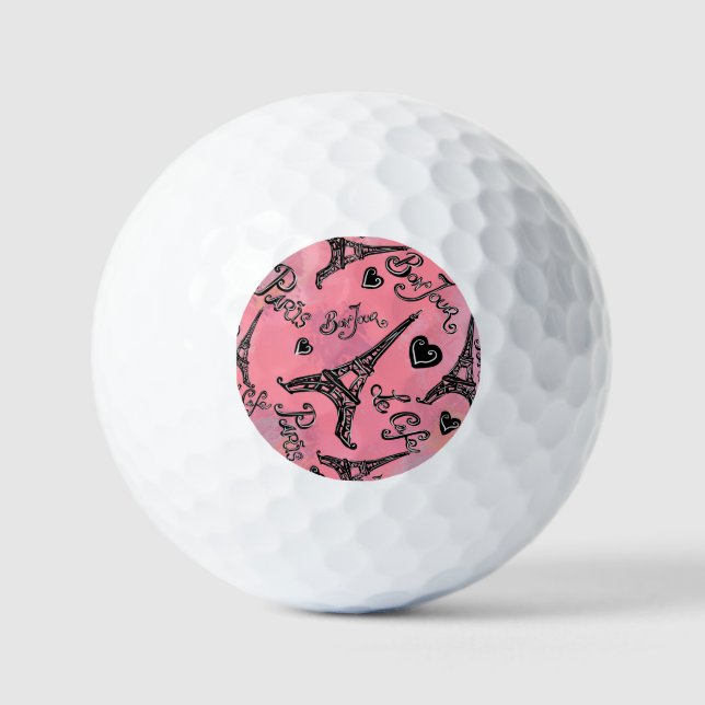PELOTAS DE GOLF PARÍS (Anverso)