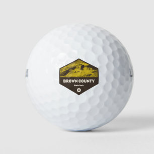 Pelotas De Golf Parque Estatal del Condado Brown Indiana