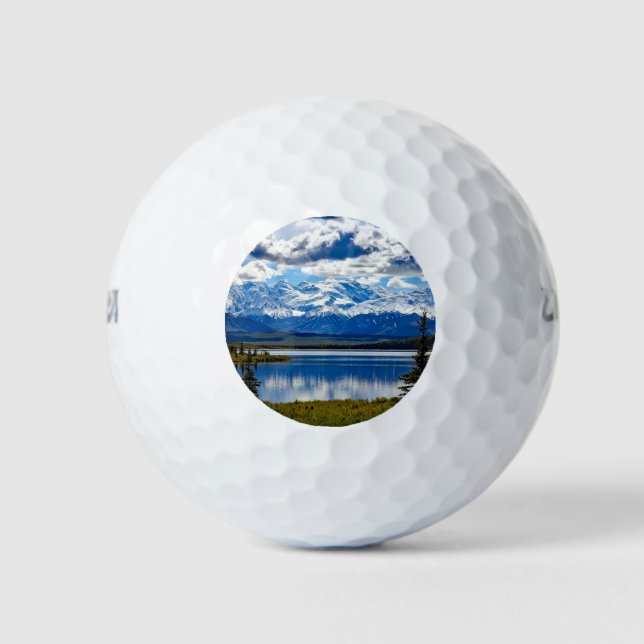 Pelotas De Golf Parque nacional Denali, Alaska (Anverso)