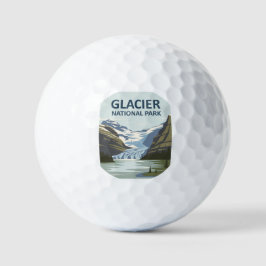 Pelotas De Golf Parque nacional Glaciar Arte de Viajes