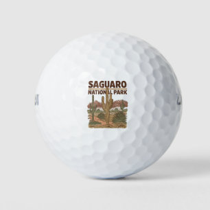 Pelotas De Golf Parque nacional Saguaro, Desierto Sonorés