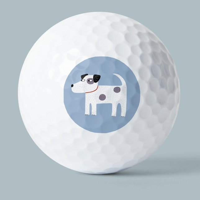 Pelotas De Golf Parson Jack Russell Terrier Dog (Jack Russell Terrier dog golf ball)