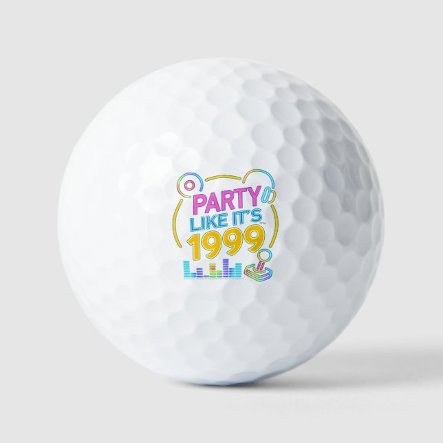 Pelotas De Golf Party Like It’s 1999®™ – Neon Soundtrack (Anverso)