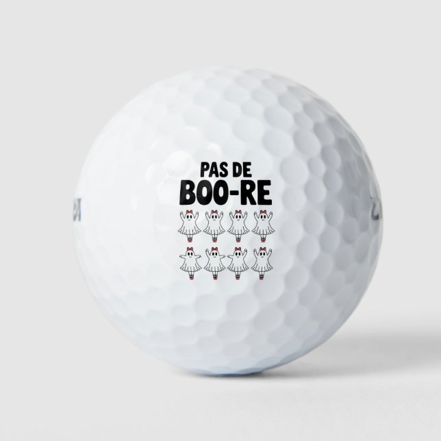 Pelotas De Golf Pas de Boo-re Ballerina Ghost Halloween Spooky (Anverso)
