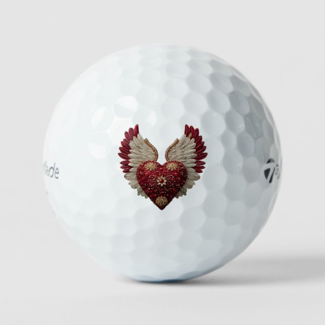 Pelotas De Golf "Pasión en Vuelo" (Anverso)