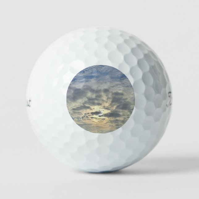 Pelotas De Golf Pastel Sunrise (Anverso)