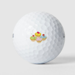 Pelotas De Golf Pasteles de cumpleaños