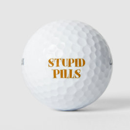 Pelotas De Golf Pastillas Estúpidas