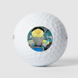 Pelotas De Golf Pato Danny en el gimnasio