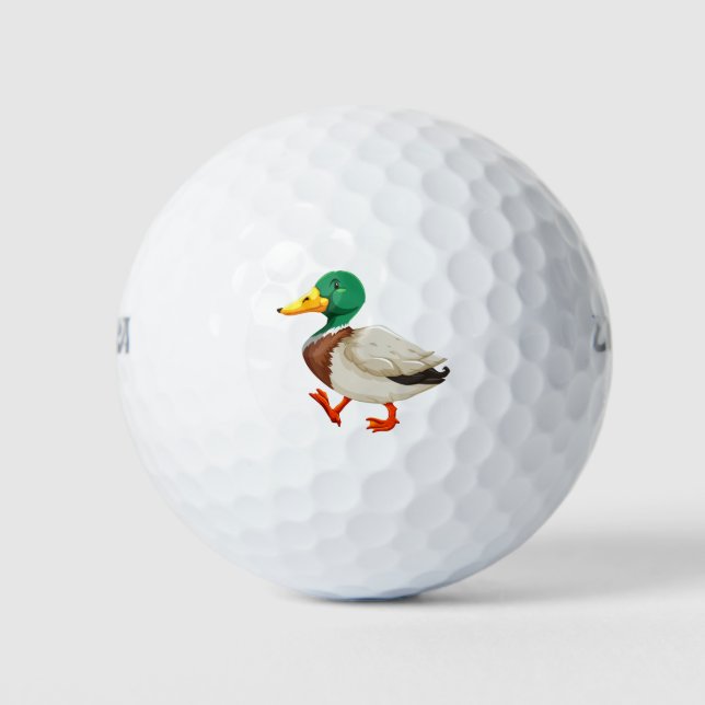 Pelotas De Golf Pato lindo (Anverso)