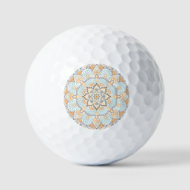 Pelotas De Golf Patrón de baldosas sin soldadura: diseño decorativ (Anverso)