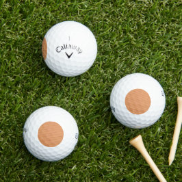 Pelotas De Golf Patrón de cumpleaños geométrico moderno