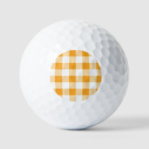 Pelotas De Golf Patrón de Gingham