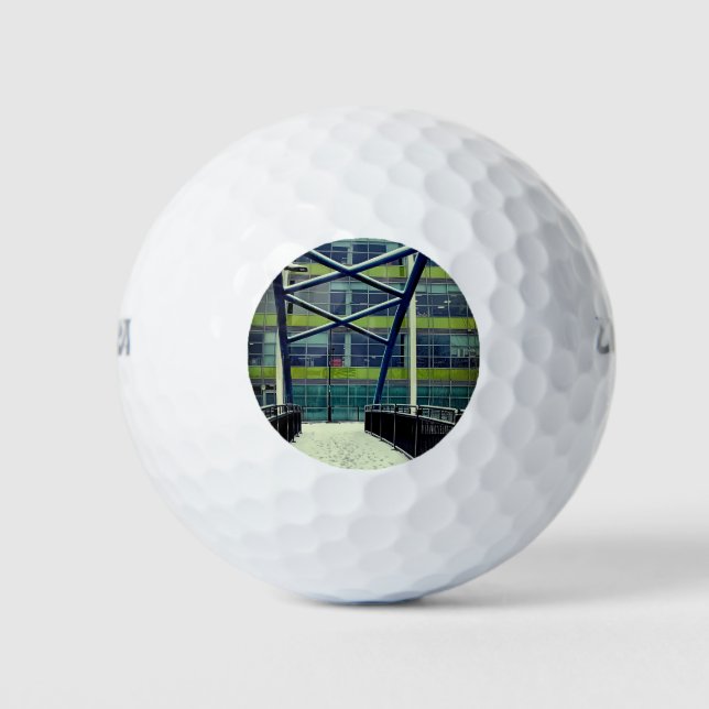 Pelotas De Golf Patrón verde (Anverso)