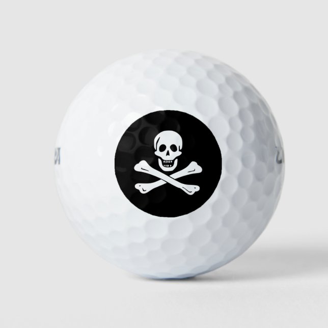 Pelotas De Golf Paul McGehee "Pirate Skull" Wilson® Golf Balls (Anverso)