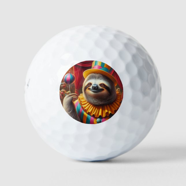 Pelotas De Golf Payaso eslovaco (Anverso)