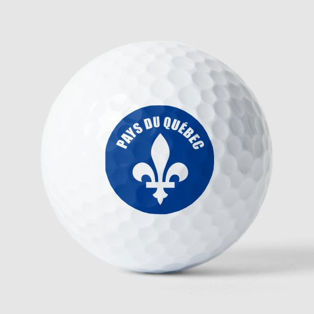 Pelotas De Golf Pays du Québec (Anverso)