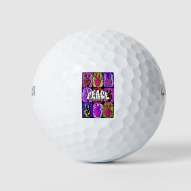 Pelotas De Golf Paz (Anverso)