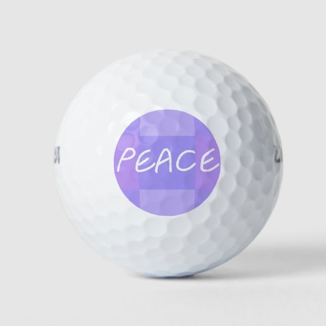 Pelotas De Golf Paz Lilac (Anverso)