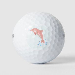 Pelotas De Golf Peaches el delfín rosado