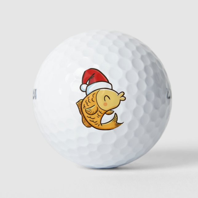Pelotas De Golf peces navidades (Anverso)
