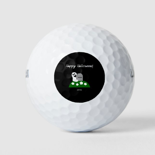 Pelotas De Golf Peek A Boo Ghost Golf Balls (Anverso)
