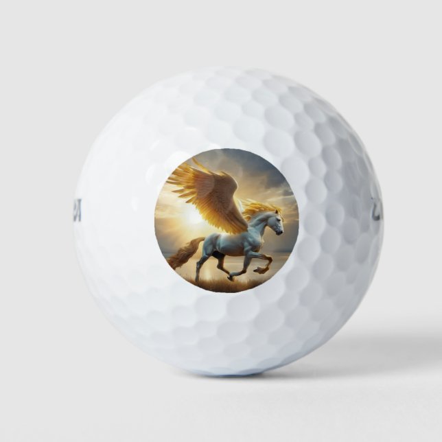 Pelotas De Golf Pegasus (Anverso)