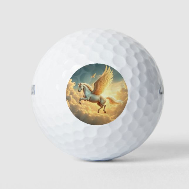 Pelotas De Golf Pegasus (Anverso)