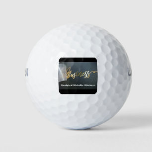 Pelotas De Golf Pegatinas de metal esculpido por personalizar