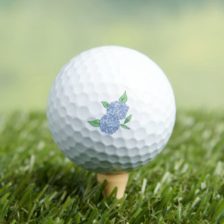 Pelotas De Golf Película Hydrangea Classic Floral Golf Balls