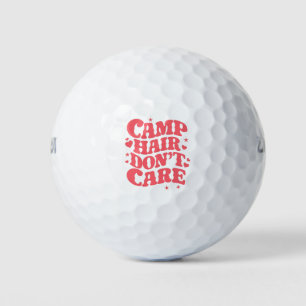 Pelotas De Golf Pelo de Campamento No Importa Chicas de Camping de