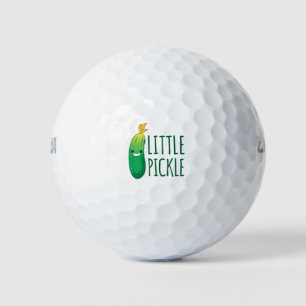 Pelotas De Golf Pequeña Pollita Cubierta de Pollito Verde con gafa
