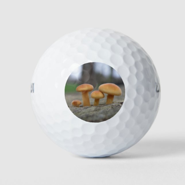 Pelotas De Golf Pequeñas Toadstoides Macrobola de Golf (Anverso)