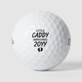 Pelotas De Golf Pequeño Caddy - Embarazo personalizado