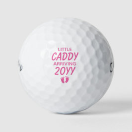 Pelotas De Golf Pequeño Caddy que llega a un embarazo personalizad