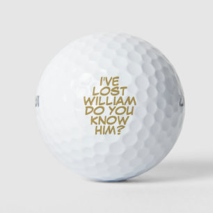 Pelotas de Golf Perdidas de Oro Personalizadas Div