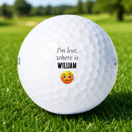 Pelotas de Golf Perdidas Divertidas Personalizadas