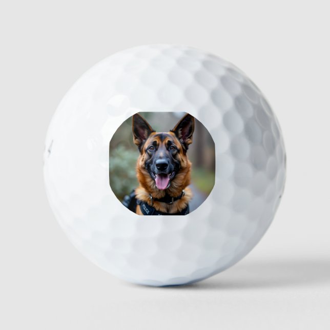 Pelotas De Golf Perro (Anverso)