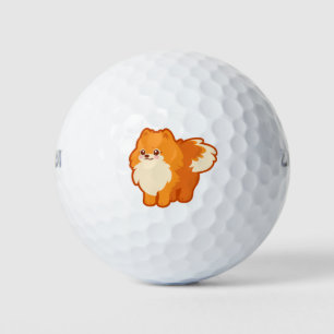 Pelotas De Golf Perro Cute Kawaii Pomeranian