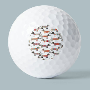 Pelotas De Golf Perro Dachshund Sausage