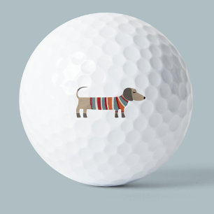 Pelotas De Golf Perro Dachshund Sausage