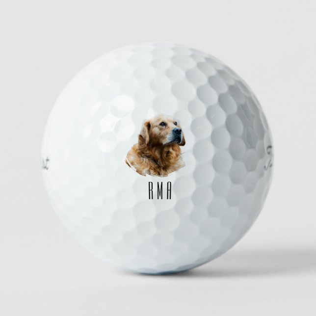 Pelotas De Golf Perro de aguas retriever dorado (Anverso)