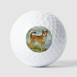 Pelotas De Golf Perro de Noruega de Lunde