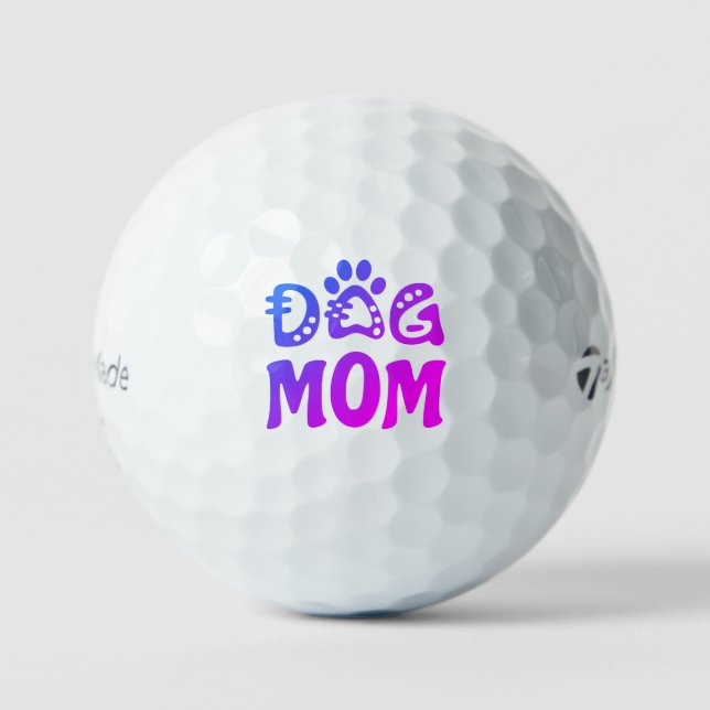 Pelotas De Golf Perro Mamá (Anverso)