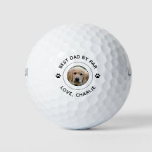 Perro Paw Imprimir Foto Texto Golf Pun Mejor Papá